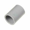 American Imaginations 1-in. Plastic Cylindrical Coupling Modern Grey AI-36561
